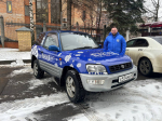 Вячеслав Симаков украсил свою «Тойоту»