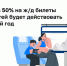 В России дети до 18 лет могут ездить на поездах с 50% скидкой - ГТРК Вятка