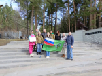 Сотрудники Управления приняли участие в субботнике на мемориальном комплексе Нагорного кладбища в г. Ижевске