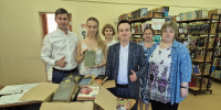 Активисты ЛДПР передали книги в библиотеку Нововятска - ЛДПР