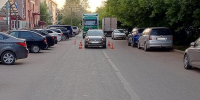 Главная картинка новости: В Кирове на Подгорной водитель иномарки сбил 8-летнего ребенка - Город Киров