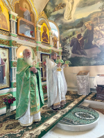 Престольный праздник Зосимо-Савватиевской церкви села Коршик
