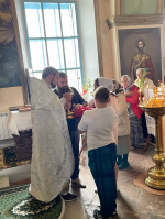 Престольный праздник Зосимо-Савватиевской церкви села Коршик
