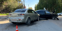 Пьяный мужчина на Mitsubishi столкнулся с "Ладой Грантой", в которой был ребенок - Город Киров