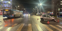В Кирове 21-летняя девушка на Lada получила травмы, протаранив городской автобус - ProGorod.Ru