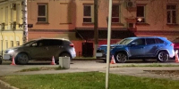 В Кирове на улице Орловской в ДТП сошлись две иномарки: есть пострадавший - Город Киров