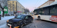 Стали известны подробности ДТП с автобусом на улице Владимирской - ГТРК Вятка