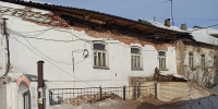 Главная картинка новости: В Котельниче рухнула крыша многоквартирного дома - Город Киров