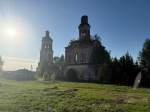 В Кировской области спрятана руинированная церковь Дмитрия Солунского