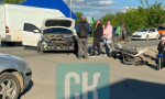 В Коминтерне мотоциклист попал под колёса