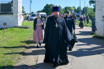 Божественная литургия на месте обретения чудотворного Великорецкого образа святителя Николая