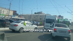 "Весь транспорт стоит намертво": Киров парализовала огромная пробка у железнодорожного вокзала