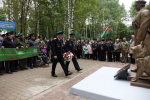 В парке Победы города Кирова открыли памятник пограничникам