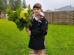 В начальной школе села Федяково села за школьную парту всего одна первоклассница