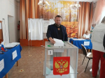 Симаков перед голосованием поймал белку